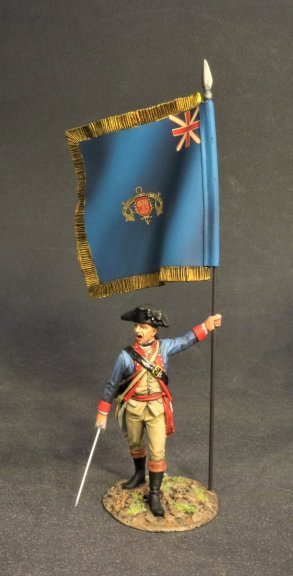 Infantry Officer with Flag, 2nd New Hampshire Regiment
